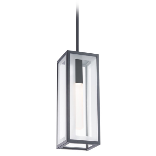 Modern Forms by WAC Lighting Cambridge Black LED Outdoor Hanging Light by Modern Forms PD-W24216-BK