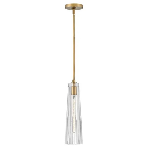 Cosette Mini Pendant in Heritage Brass by Fredrick Ramond