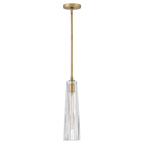 Fredrick Ramond Cosette Mini Pendant in Heritage Brass by Fredrick Ramond FR31107HBR-CL