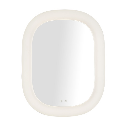 Kuzco Lighting Float Oval 28.75-Inch Illuminated Mirror VM13837-WH-5CCT