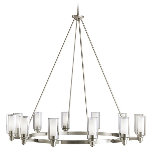 Circolo 44.50-Inch Chandelier in Brushed Nickel by Kichler Lighting