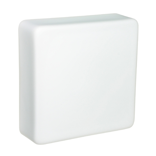 Sconce Wall Light White Glass by Besa Lighting