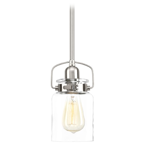 Calhoun Mini Pendant in Brushed Nickel by Progress Lighting