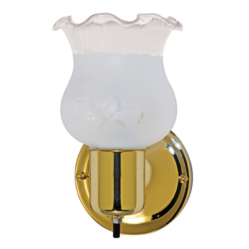 Nuvo Lighting Polished Brass Sconce by Nuvo Lighting 60/6097