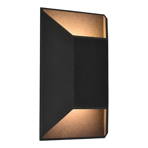 Black 12-Inch LED Outdoor Wall Light by Avenue Lighting