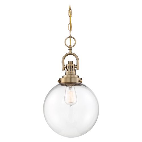 Skyloft Burnished Brass Pendant by Nuvo Lighting