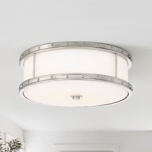 Brushed Nickel LED Flush Mount by Minka Lavery