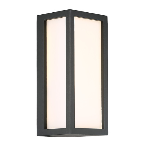 Graphite Grey LED Outdoor Wall Light by Eurofase Lighting