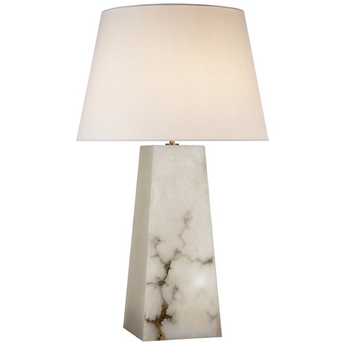 Kelly Wearstler Evoke Table Lamp in Alabaster by Visual Comfort Signature