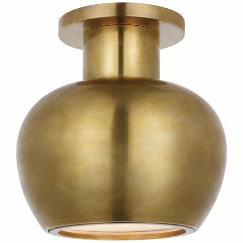 Visual Comfort Signature Collection Paloma Contreras Comtesse Flush Mount in Brass by VC Signature PCD4120HAB