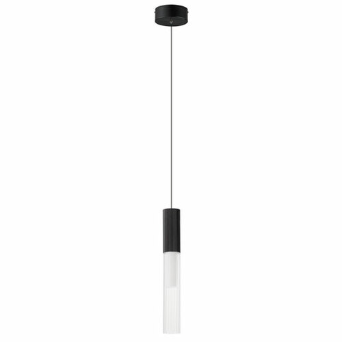 ET2 Lighting Reeds LED Mini Pendant in Black by ET2 Lighting E11011-144BK