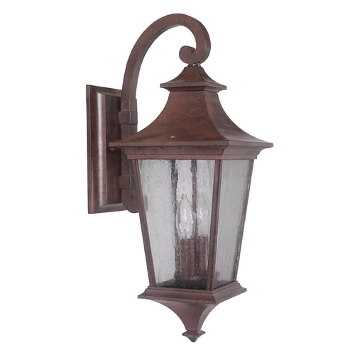 Argent 20.8-Inch Outdoor Wall Light in Aged Bronze by Craftmade Lighting