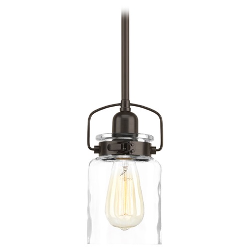 Progress Lighting Calhoun Mini Pendant in Bronze by Progress Lighting P500055-020