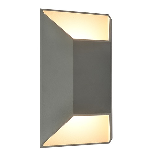 Silver 12-Inch LED Outdoor Wall Light by Avenue Lighting