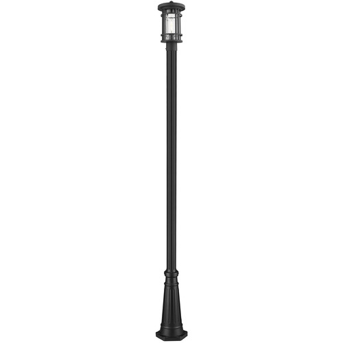Z-Lite Jordan Black Post Light by Z-Lite 570PHM-519P-BK