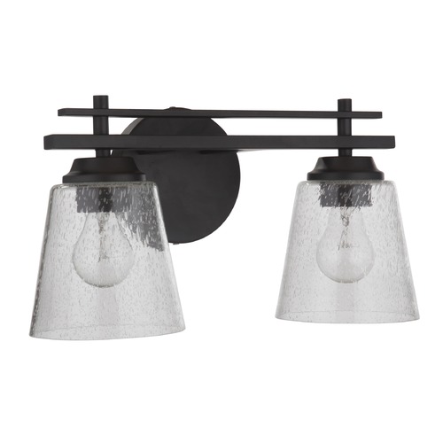 Craftmade Lighting Drake 15.50-Inch Vanity Light in Flat Black by Craftmade Lighting 19616FB2