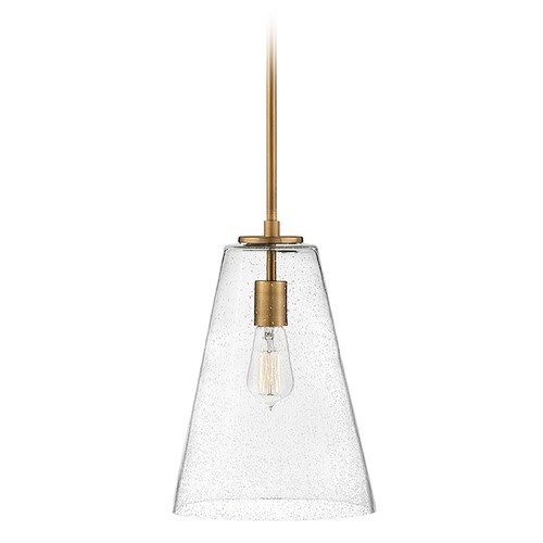 Vance 10-Inch Pendant in Heritage Brass by Hinkley Lighting