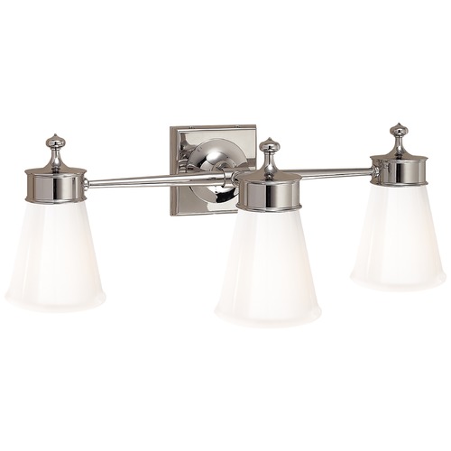 Visual Comfort Signature Collection Studio VC Siena Triple Sconce in Polished Nickel by Visual Comfort Signature SS2003PNWG