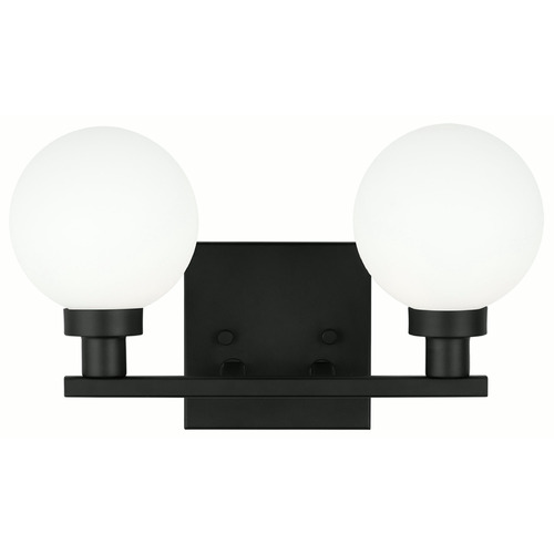 Visual Comfort Studio Collection Clybourn Midnight Black Bathroom Light