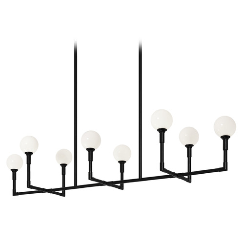 Matteo Lighting Matteo Lighting Candlestix Black Island Light C64808BKOP