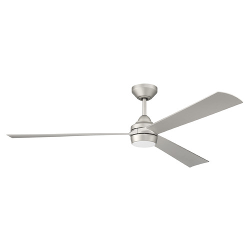 Craftmade Lighting Sterling Painted Nickel LED Ceiling Fan by Craftmade Lighting STL60PN3