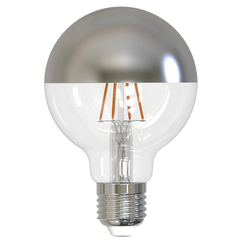 Bulbrite 5W G25 2700K Half Chrome E26 Base LED Light Bulb by Bulbrite 776870