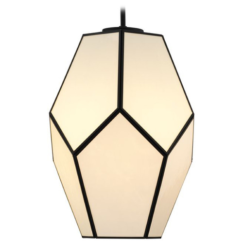Progress Lighting Parkhurst 1-Light Matte Black Pendant