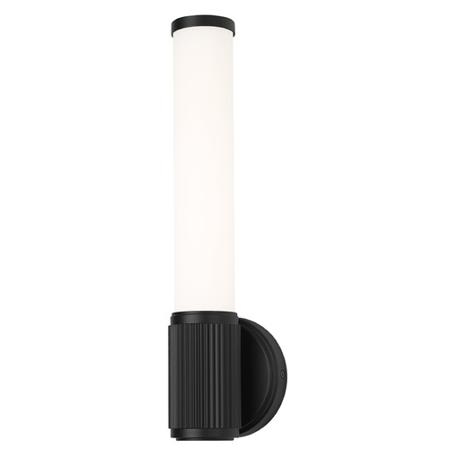 Z-Lite Solange Matte Black LED Sconce