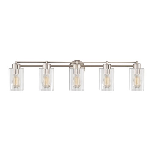 Satin Nickel Bathroom Light