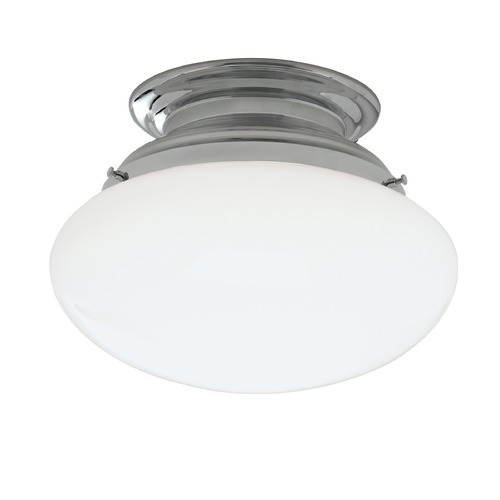 Norwell Lighting Norwell Lighting Clayton Chrome Semi-Flushmount Light 5370-CH-SO