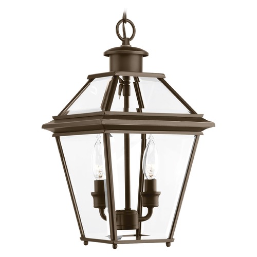 Burlington Antique Bronze Outdoor Hanging Light by Progress Lighting