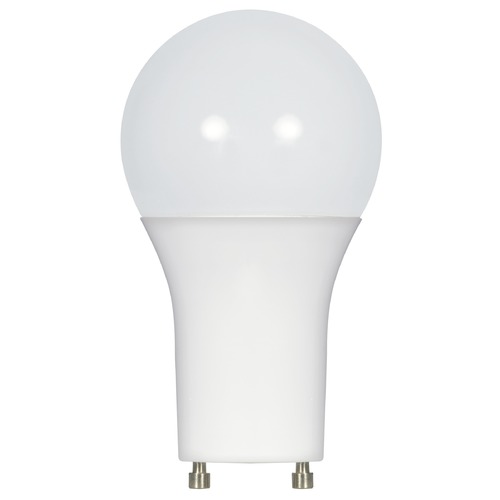 10W A19 LED 2700K GU24 Base 220-Degree 90CRI 120V Dimmable by Satco Lighting