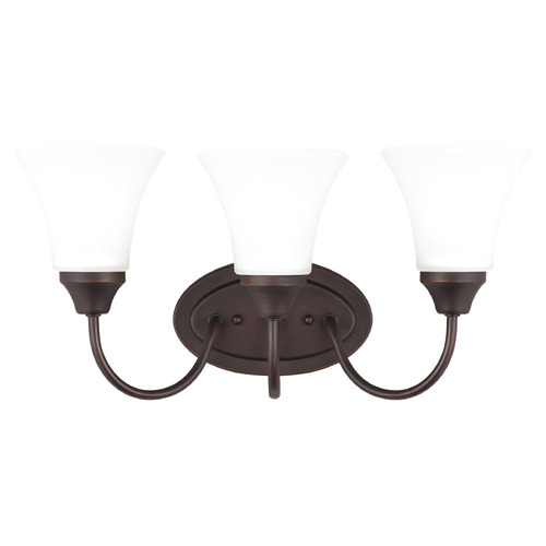 Holman 18-Inch Bronze LED Bathroom Light by Generation Lighting