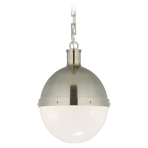 Thomas OBrien Hicks Large Pendant in Antique Nickel by Visual Comfort Signature