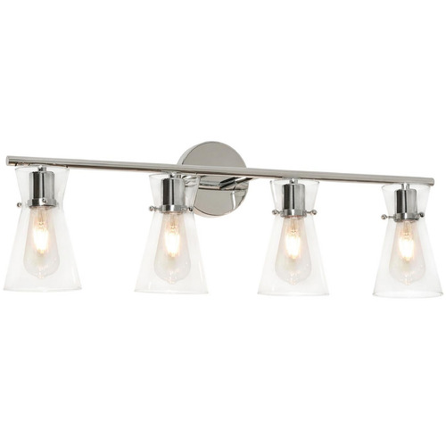 Afx Lighting Amanda Polished Chrome Bathroom Light