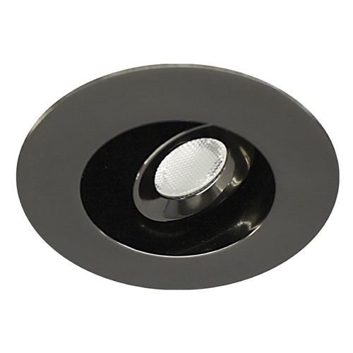 WAC Lighting 1-Inch Round Reflector Gun Metal LED Recessed Trim by WAC Lighting HR-LED212E-27-GM