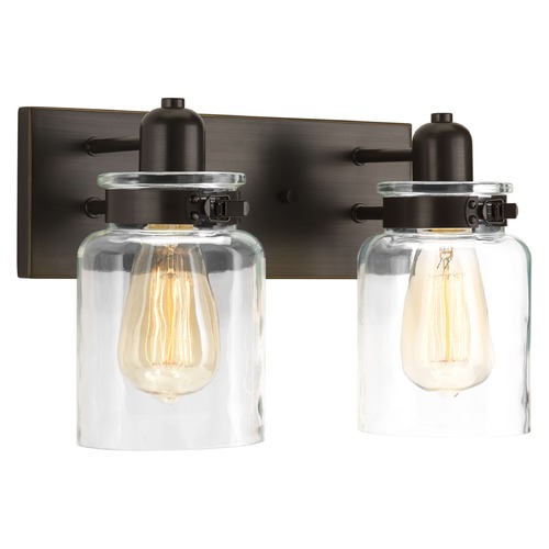 Calhoun Bathroom Light in Bronze by Progress Lighting