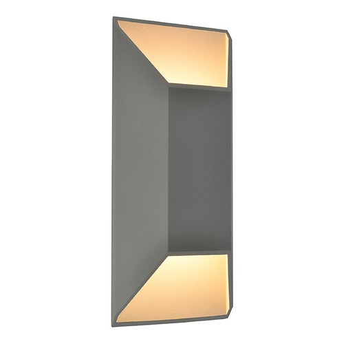 Silver 16-Inch LED Outdoor Wall Light by Avenue Lighting