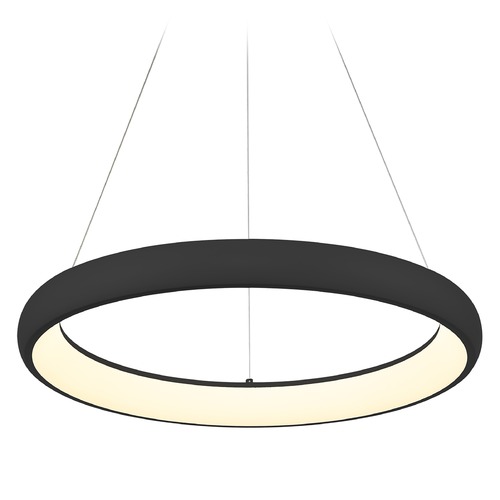 Cortana Black LED Pendant by Kuzco Lighting