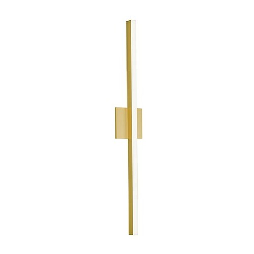 Kuzco Lighting Vega Brushed Gold LED Vertical Bathroom Light by Kuzco Lighting WS10336-BG