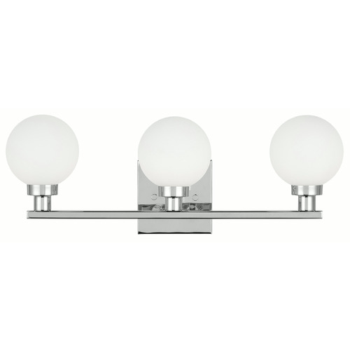Visual Comfort Studio Collection Clybourn Chrome Bathroom Light