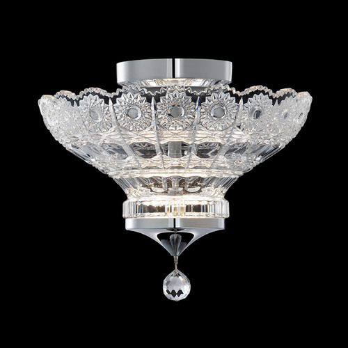 Sterling LED Polished Chrome LED Semi-Flush Mount Light by Schonbek Lighting