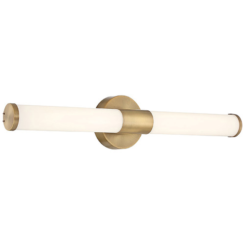 Access Lighting Retreat Antique Brushed Brass LED Vertical Bathroom Light by Access Lighting 62536LEDDCS-ABB/ACR