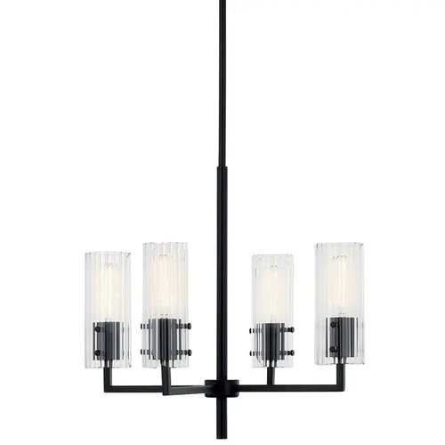 Kichler Lighting Velestino Black Chandelier