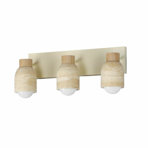 Pompeii 3-Light Bath Light in Oyster by Maxim Lighting