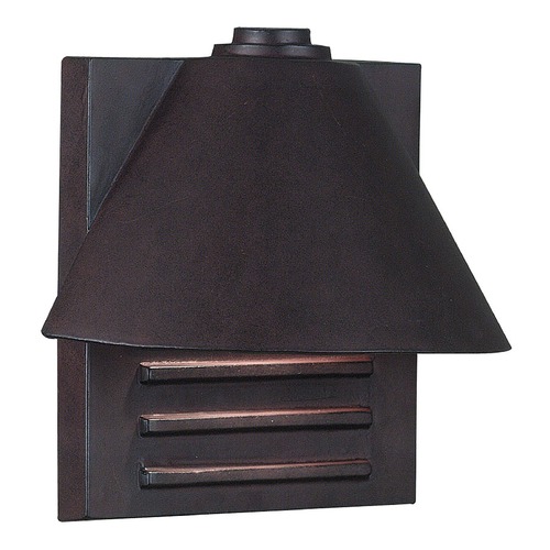 Kenroy Home Lighting Modern Outdoor Wall Light in Copper Finish 10160COP
