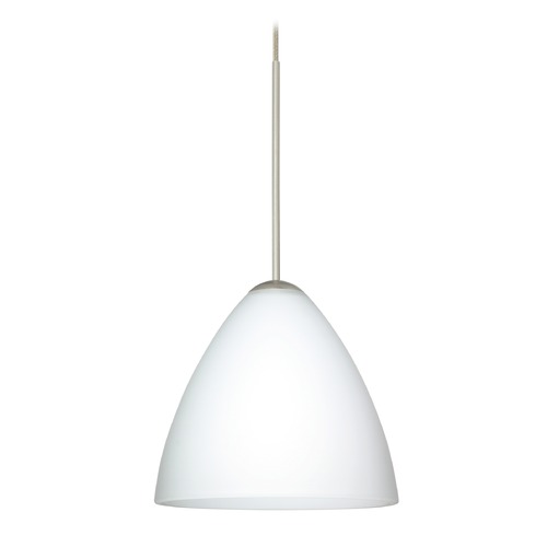 Besa Lighting Mia Satin Nickel Mini-Pendant Light