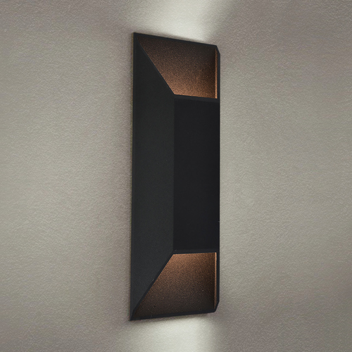 Black 20-Inch LED Outdoor Wall Light by Avenue Lighting