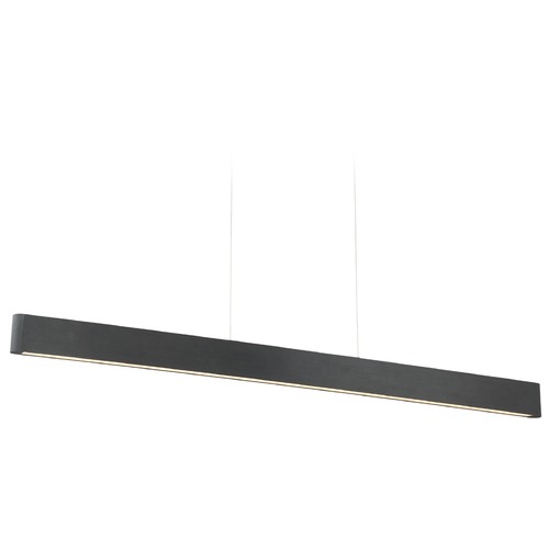 Volo 54-Inch LED Linear Pendant in Black 3000K by WAC Lighting