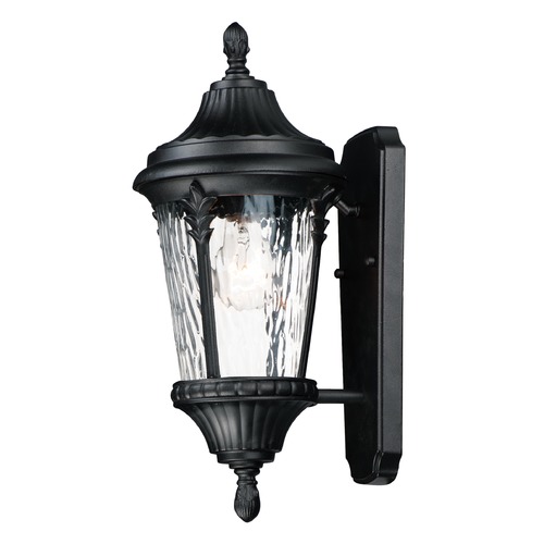 Sentry Black Outdoor Wall Light by Maxim Lighting
